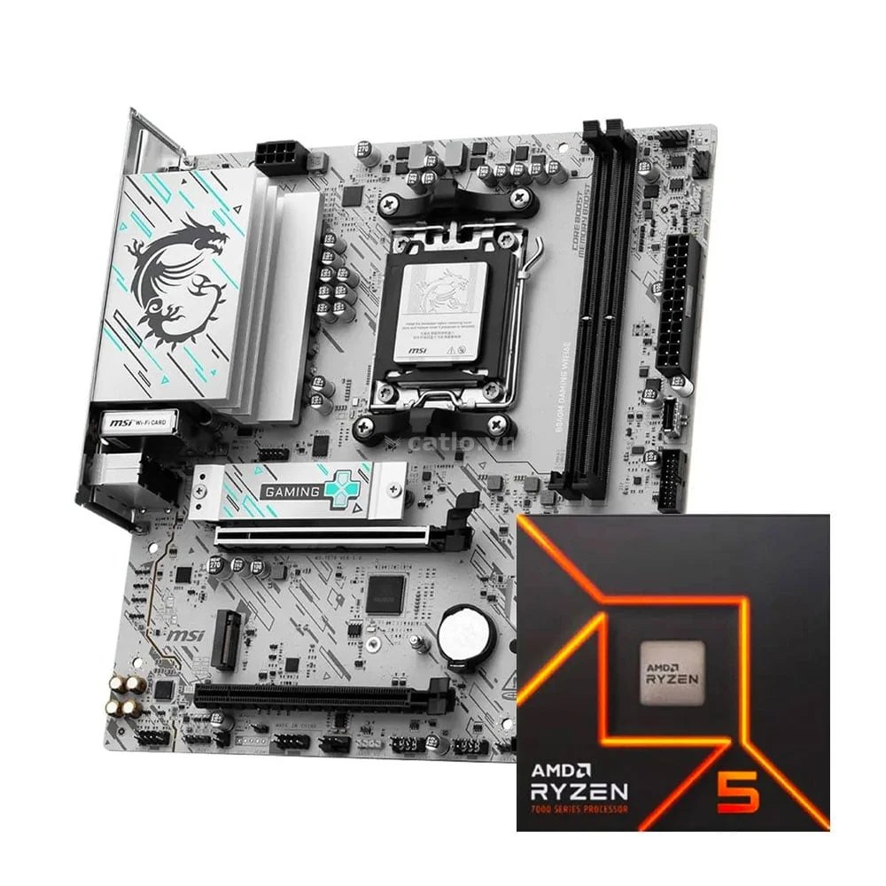 COMBO AMD Ryzen 5 7600 - MSI B840M GAMING WIFI 6E – ảnh 1