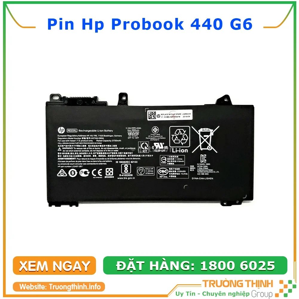 Pin Laptop Hp Probook 440 G6 – ảnh 1