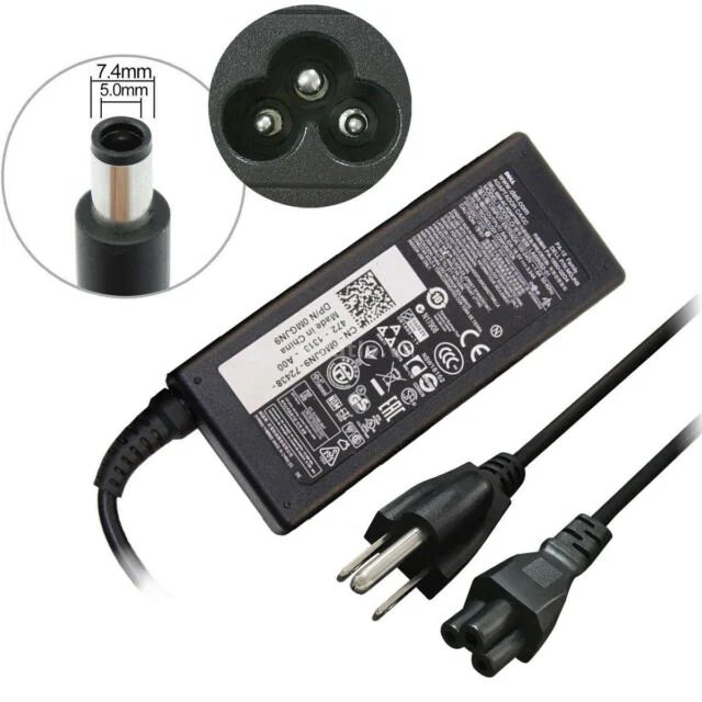 Sạc laptop Dell 19.5V-3.34A (Đầu kim) – ZIN – ảnh 1