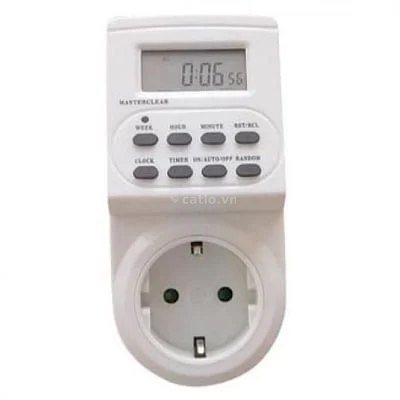 Công tắc ổ cắm hẹn giờ KAWA TGE2B – ảnh 1