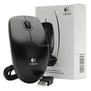 Chuột có dây Logitech B100 – ảnh 1