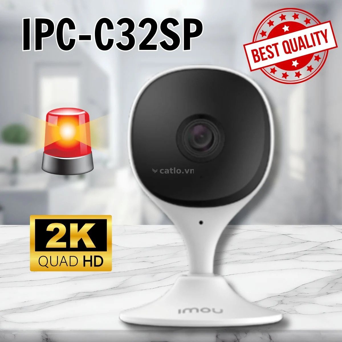 Camera Wi-Fi Imou IPC-C32SP 2K 3MP Đàm thoại 2 chiều, Hồng ngoại tầm xa 10m – ảnh 1