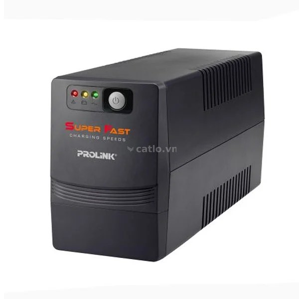 Bộ lưu điện UPS PROLINK PRO700SFC | 650VA/360W, Line Interactive, AVR – ảnh 1