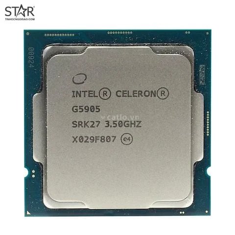 CPU Intel Celeron G5905 Tray (No Box, Có VAT) | 2 nhân 2 luồng, 3.5GHz, Socket LGA1200 – ảnh 1