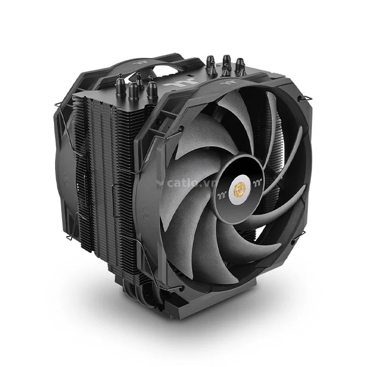 Tản nhiệt khí Thermaltake WAir CL-P140-CA14BL-A | 500W TDP, Dual TOUGHFAN 14 Pro, Intel LGA4677… – ảnh 1