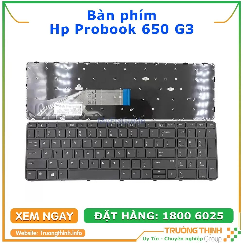 Bàn Phím Laptop Hp Probook 650 G3 – ảnh 1