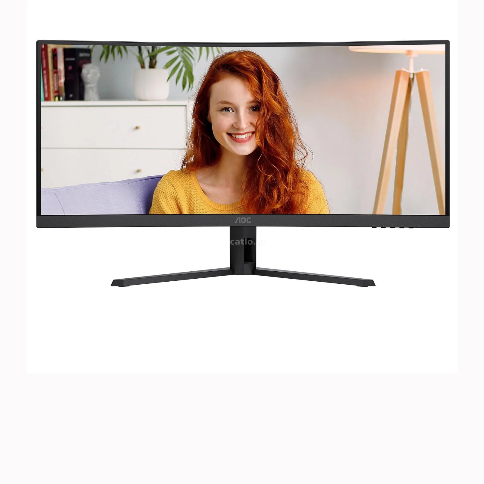 Màn hình Gaming AOC CU34B3E | 34 inch, WQHD, Cong, 120Hz, 1ms, VA – ảnh 1