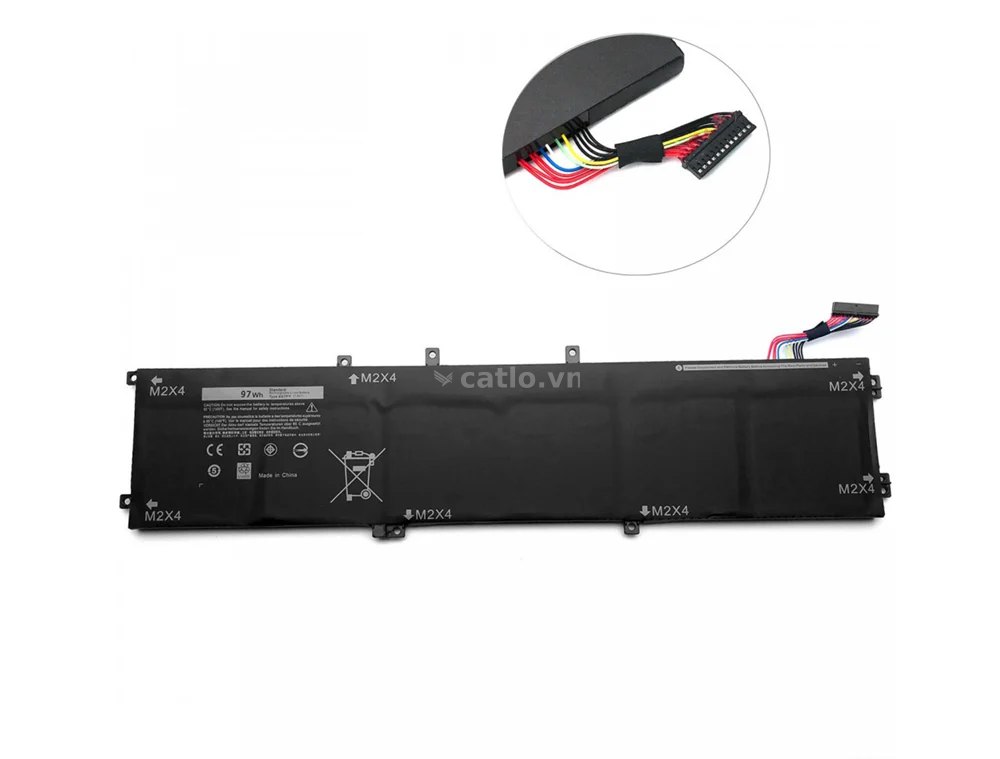 Pin Laptop Dell Precision 5510 5520 XPS 9550 9560 56WH H5H20 Zin – ảnh 1
