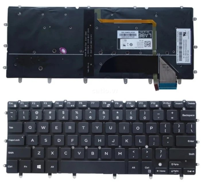 Bàn phím laptop Dell Inspiron 13 7347 7348 7352 7353 7359 7547 7548, XPS 12 9Q23, XPS 13 9343 9350 9 – ảnh 1