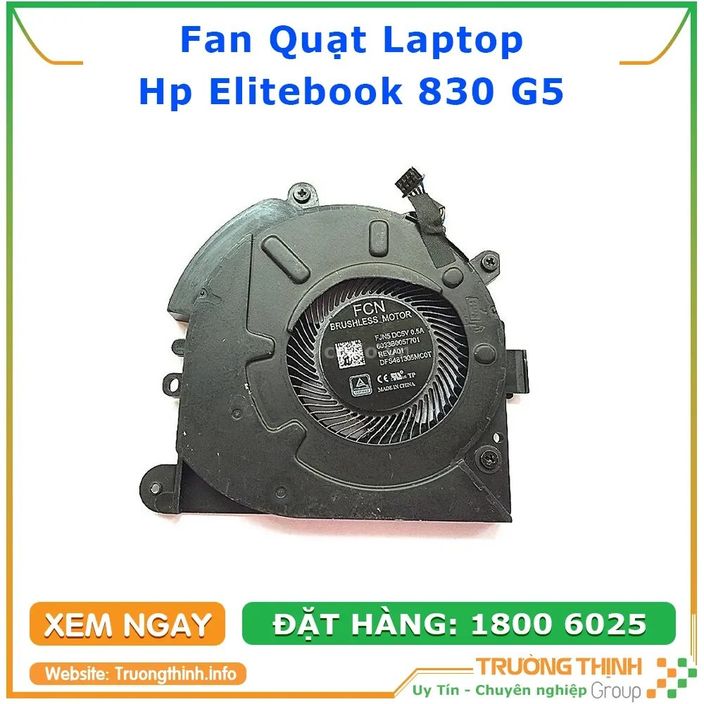 Quạt Laptop Hp Elitebook 830 G5 – ảnh 1