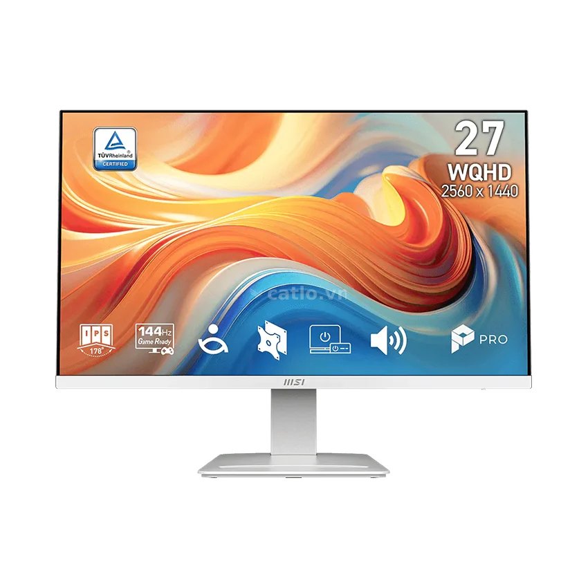 Màn Hình MSI PRO MP273QW E14 (27/QHD/144Hz/2K/1ms) WHITE – ảnh 1