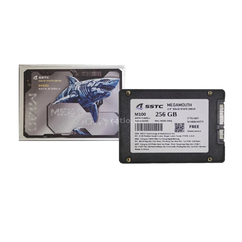 Ổ cứng SSD SSTC M100 256GB | SATA III, 2.5" – ảnh 1