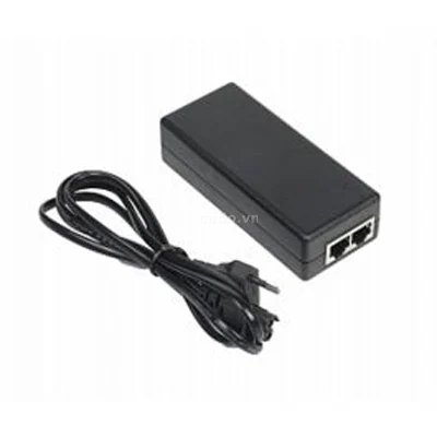 Nguồn PoE Đơn 48V-0.5A (2 cổng-Loại tốt chạy dây 8 lõi) – ảnh 1