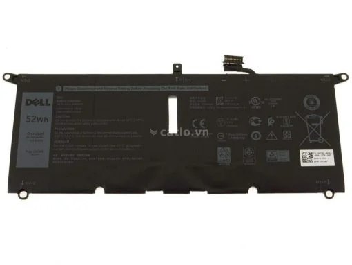 Pin laptop Dell XPS 13 9370 9380 XPS 13 9305 DXGH8 (4 cell 52 Wh) – ảnh 1