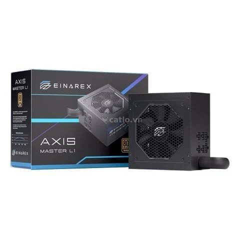 Nguồn máy tính EINAREX Axis Master L1 650W 80 Plus Bronze | Semi Modular, Full Range, Đen – ảnh 1
