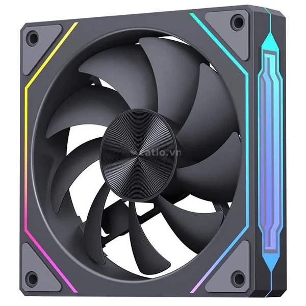 FAN TẢN NHIỆT VÔ CỰC JUNGLE LEOPARD PRISM 4RS RGB Màu Đen – ảnh 1