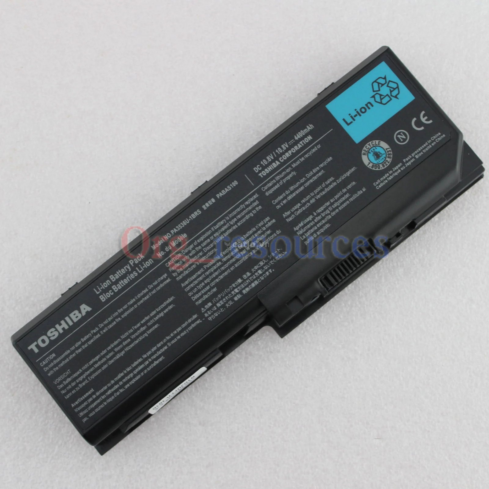 Pin laptop Toshiba Satellite P200 P205 P300 P305 X200 X205 L350 L355 – PA3536 (6 cell) – ảnh 1