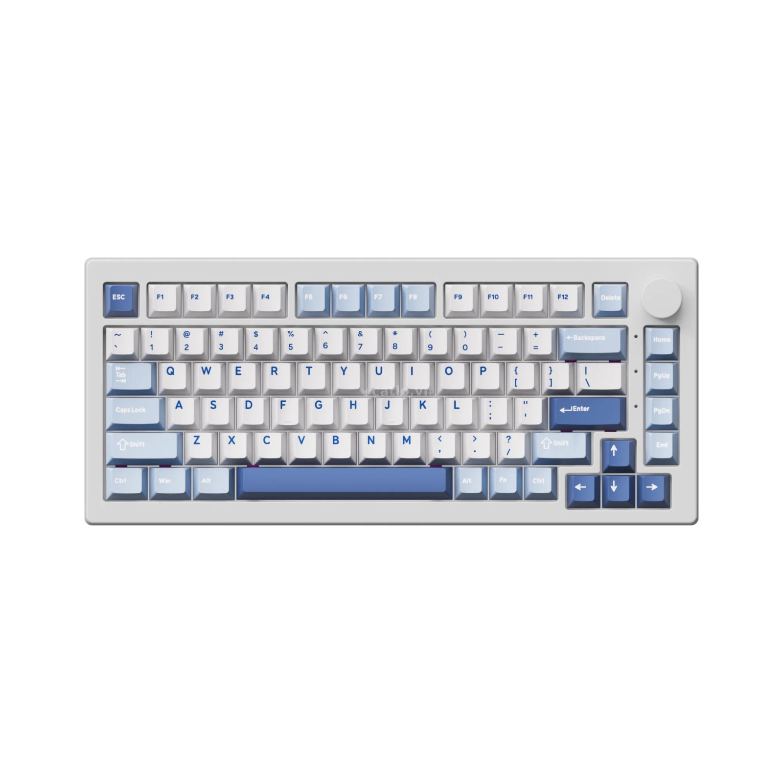 Bàn phím cơ gaming AKKO 5075 V3 IceFlow | Không dây, 75%, Akko V3 Piano Switch – ảnh 1