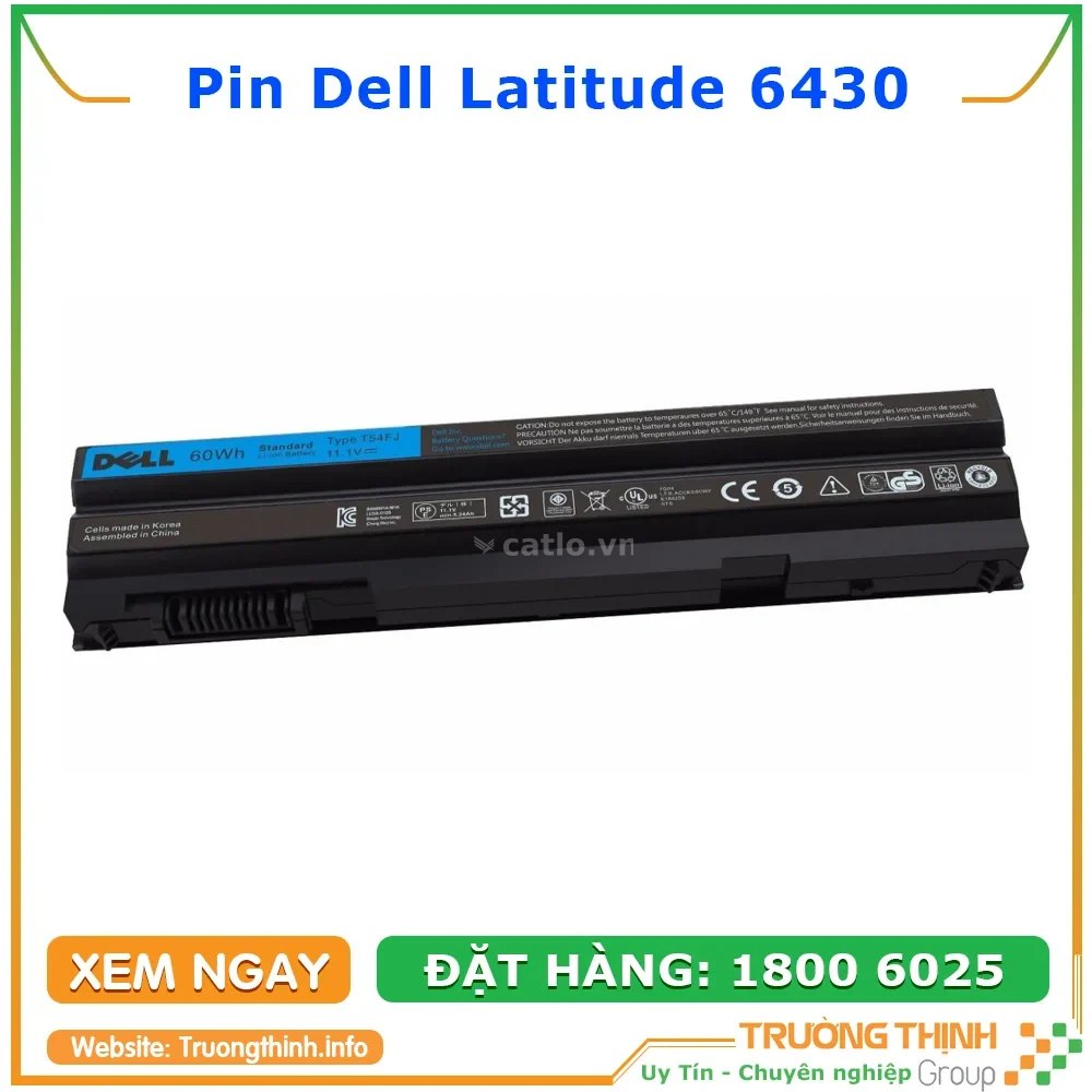Pin Laptop Dell Latitude 6430 – ảnh 1