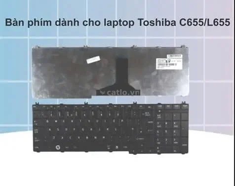 Bàn phím laptop Toshiba Satellite C650 C655 C660 C665 C670 C675 L650 L660 L655 L670 L675 L750 L770 L – ảnh 1