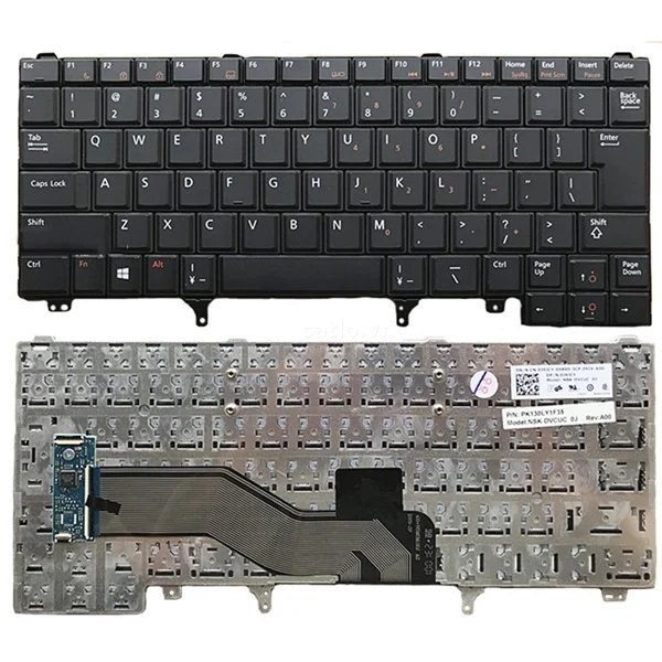 Bàn phím laptop Dell Latitude E5420 E5430 E6220 E6230 E6320 E6330 E6420 E6430 E6440 XT3 – E6420 – ảnh 1