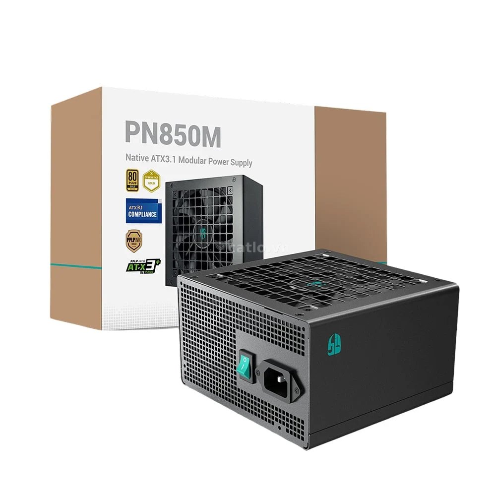 Nguồn máy tính Deepcool Gamer Storm PN850D 850W (R-PN850M-FC0B-JGEU) | 80 Plus Gold, Full Range, ATX – ảnh 1