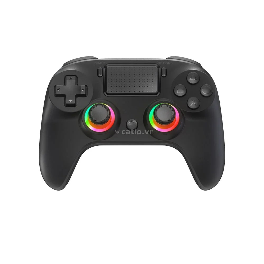 Tay cầm chơi game Dare-U H102 | Không dây, 3 Mode, Đen – ảnh 1