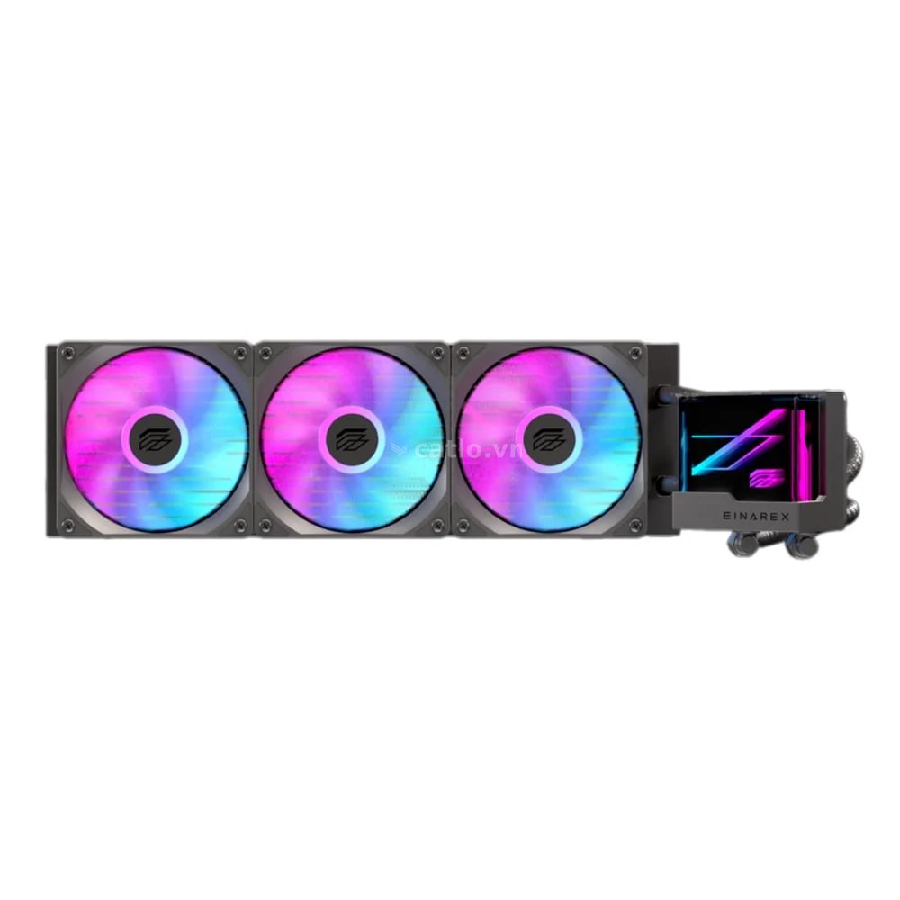 Tản nhiệt nước EINAREX Vertex Lite 360 ARGB | 360mm, ARGB, Đen – ảnh 1