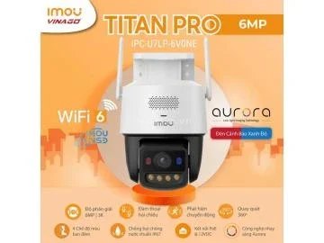 Camera Wifi IMOU TITAN PRO IPC-U7LP-6V0NE 6MP 3K+ – ảnh 1