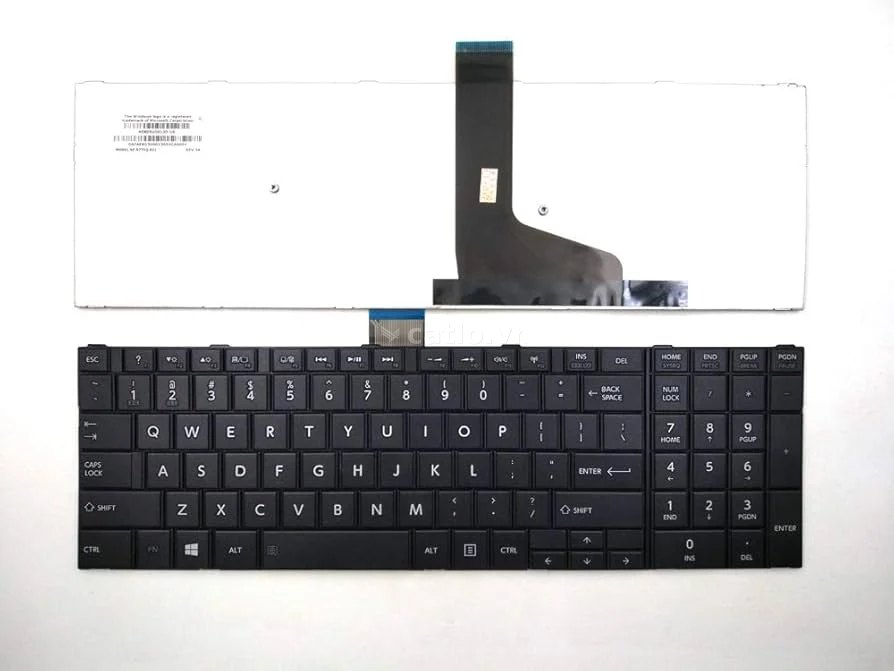 Bàn phím laptop Toshiba Satellite L50-A, L50D-A, L50t-A, L55-A, L55D-A, L55t-A, C70-A, C70-B, C70D – ảnh 1