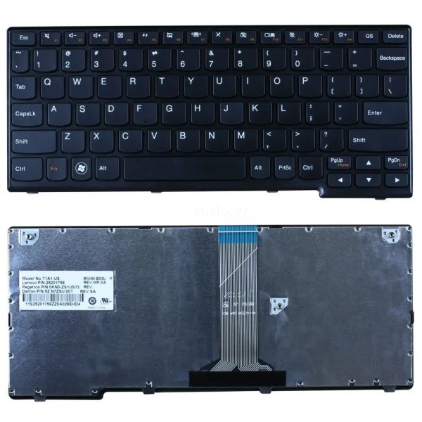 Bàn phím laptop Lenovo Ideapad S205, S205s, S206, S110 (Tiêu chuẩn) – ảnh 1
