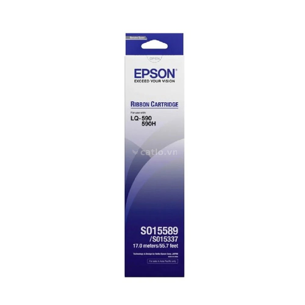 Băng mực in kim Epson S015589 (Dùng cho máy LQ590/LQ590 II) – ảnh 1