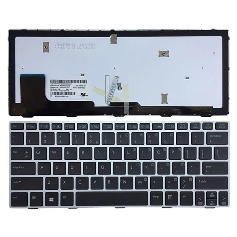Bàn phím laptop HP EliteBook Revolve 810 G1, 810 G2 (CÓ ĐÈN) – ảnh 1