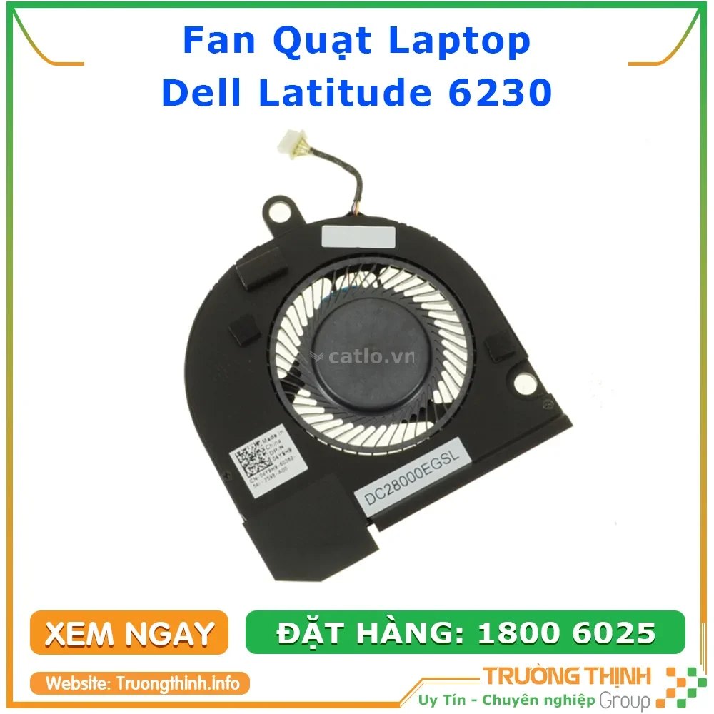 Quạt Laptop Dell Latitude 6230 – ảnh 1