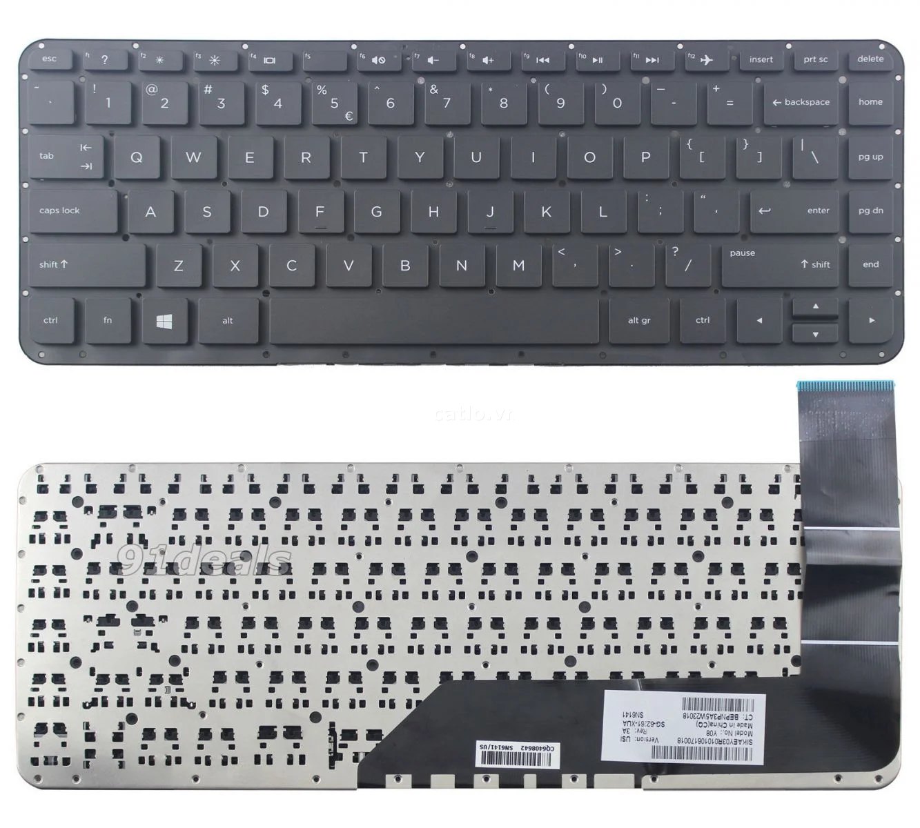 Bàn phím laptop HP Slatebook 14-P000, 14-P080, 14-P050, 14-P100, 14-P200 – ảnh 1