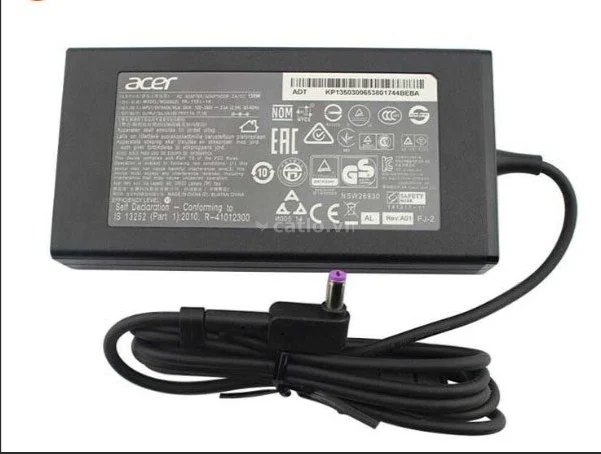 Sạc Laptop Acer 19V 7.1A Zin (135W Chân 5,5mm x 1,7mm) – ảnh 1