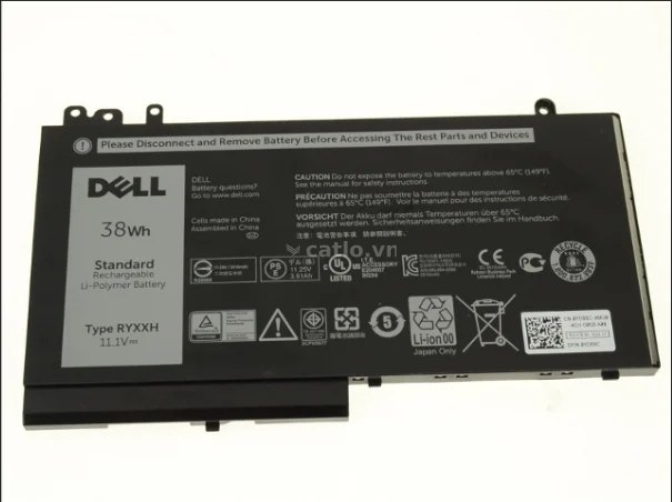 Pin laptop Dell Latitude E5470, E5270, E5450, E5250, E5550, RYXXH ( 38Wh) – ảnh 1