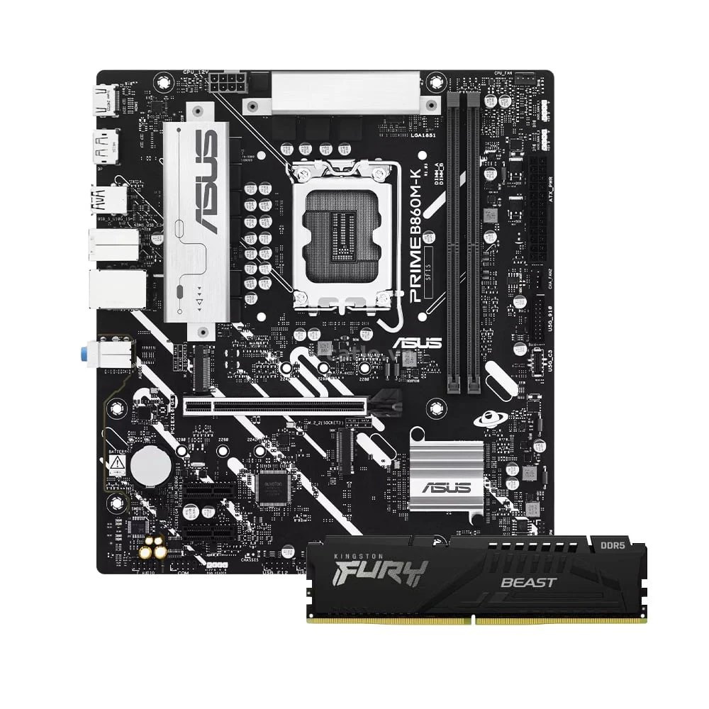 COMBO RAM 5 16G KINGSTON - MAIN B860 MK ASUS – ảnh 1