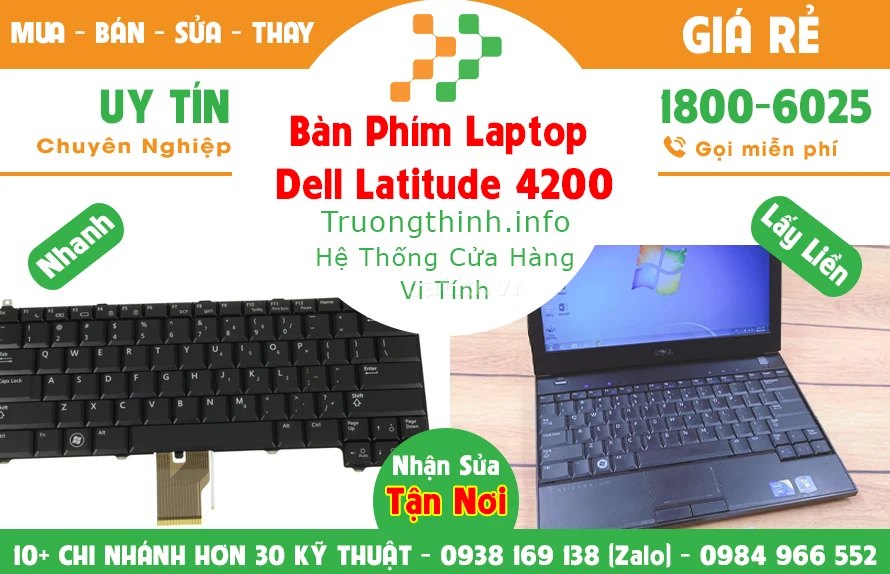 Bàn Phím Laptop Dell Latitude 4200 – ảnh 1