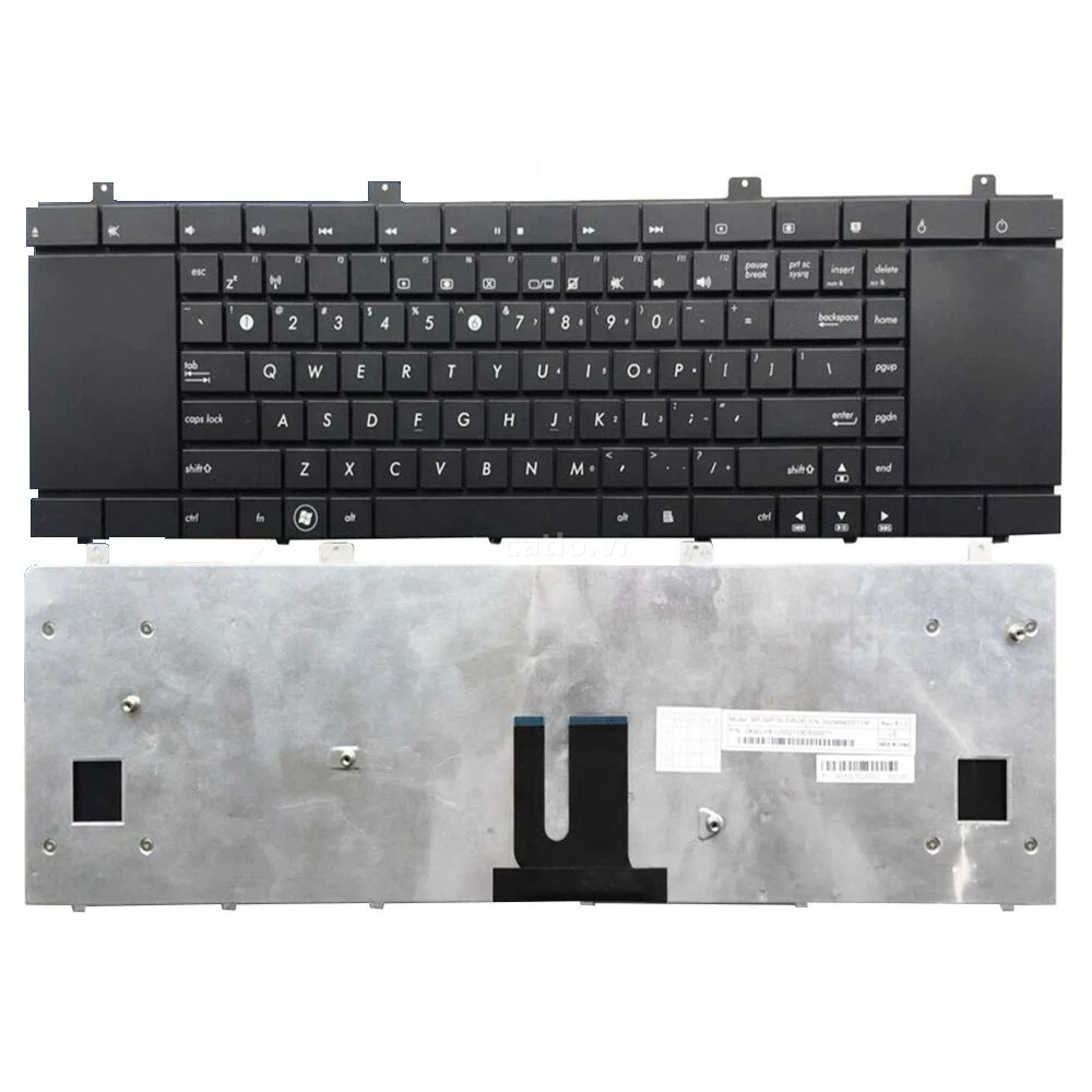 Bàn phím laptop Asus NX90 NX90J NX90Jn NX90Jq NX90S NX90Sn kèm bệ – ảnh 1