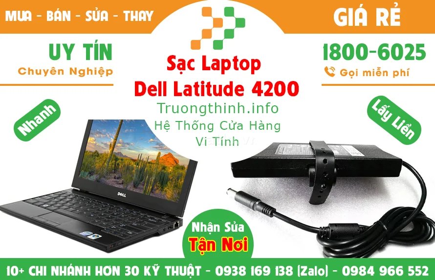 Sạc Laptop Dell Latitude 4200 – ảnh 1