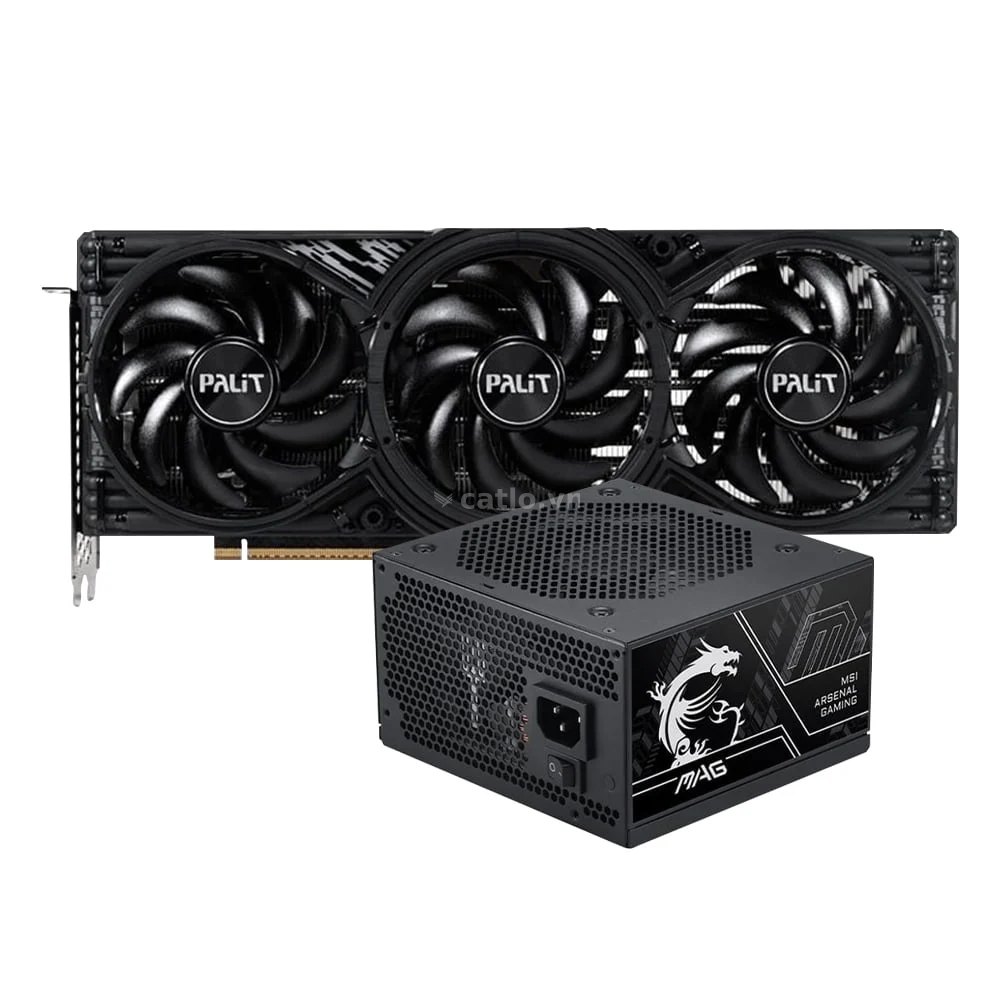 COMBO VGA 5070TI PALLIT - NGUỒN MSI MAG A750BNL – ảnh 1