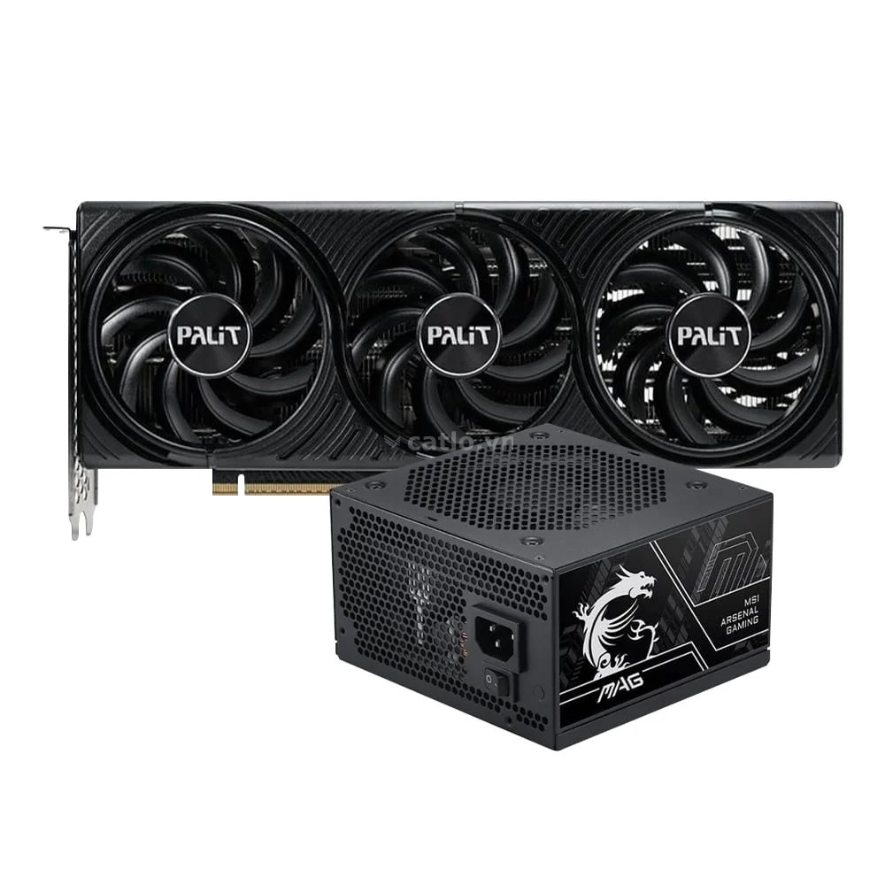 COMBO VGA 5070 PALLIT - NGUỒN MSI MAG A750BNL – ảnh 1