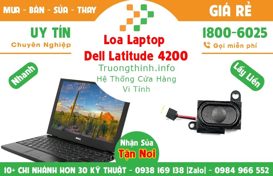 Loa Laptop Dell Latitude 4200 – ảnh 1
