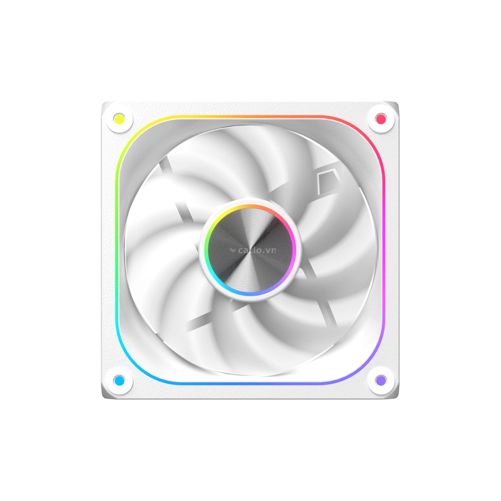 Quạt tản nhiệt PC Xigmatek Infinity Pro 8 Arctic | 120mm, ARGB, Gió thuận, Trắng (EN49545) – ảnh 1