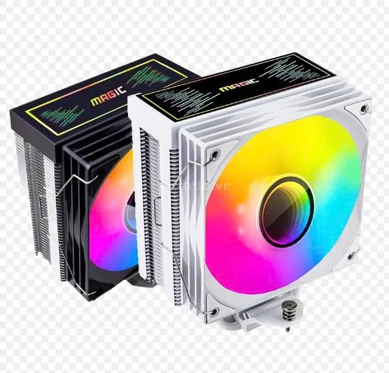 Tản nhiệt MAGIC ICE-400 PRO RGB Đen – ảnh 1