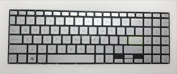 Bàn phím dùng cho laptop Asus X521 bạc LED – ảnh 1