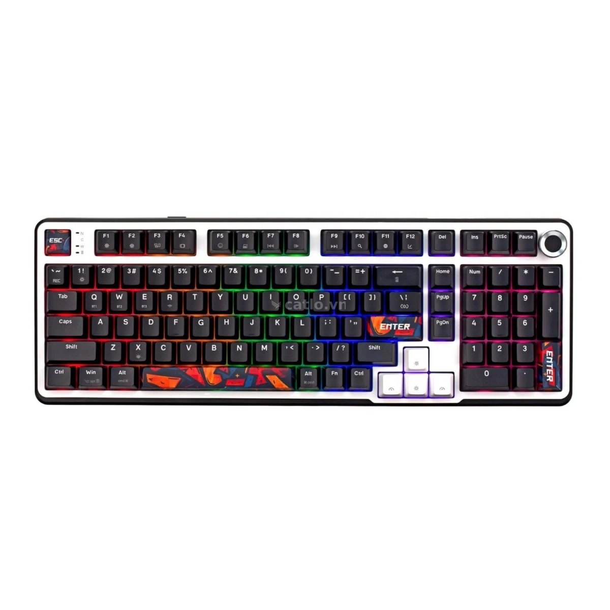 Bàn phím cơ gaming E-Dra EK398S | Không dây, Red Switch – ảnh 1