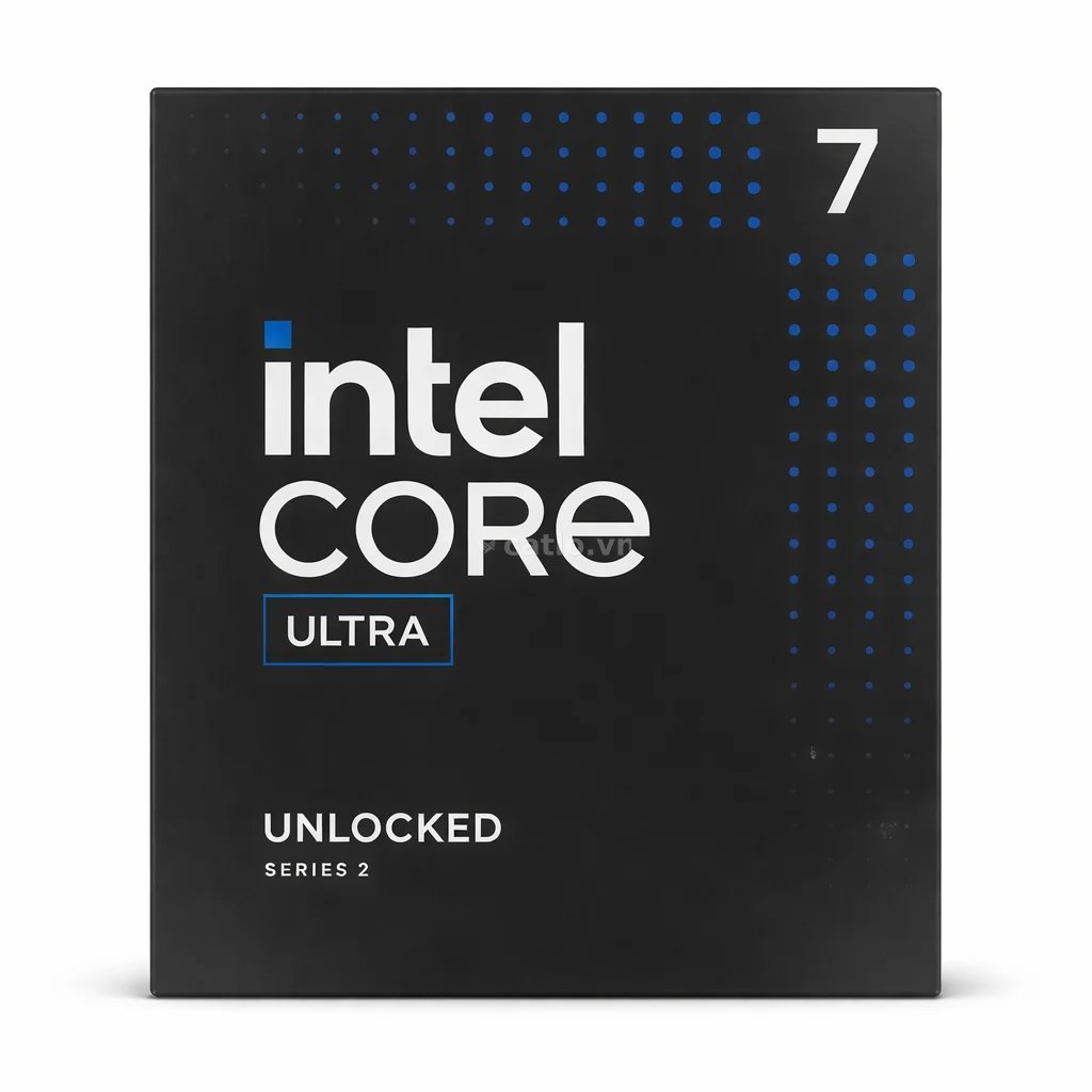 CPU Intel Core Ultra 7 270K Plus Box Chính Hãng (BX80768270KSA4V6) | FCLGA1851, 24 nhân/24 luồng… – ảnh 1