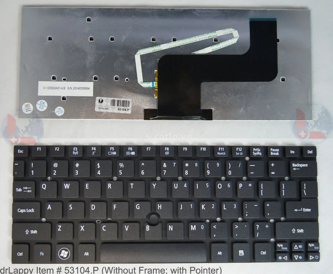 Bàn phím laptop Acer Iconia Tab W500, W501 – ảnh 1